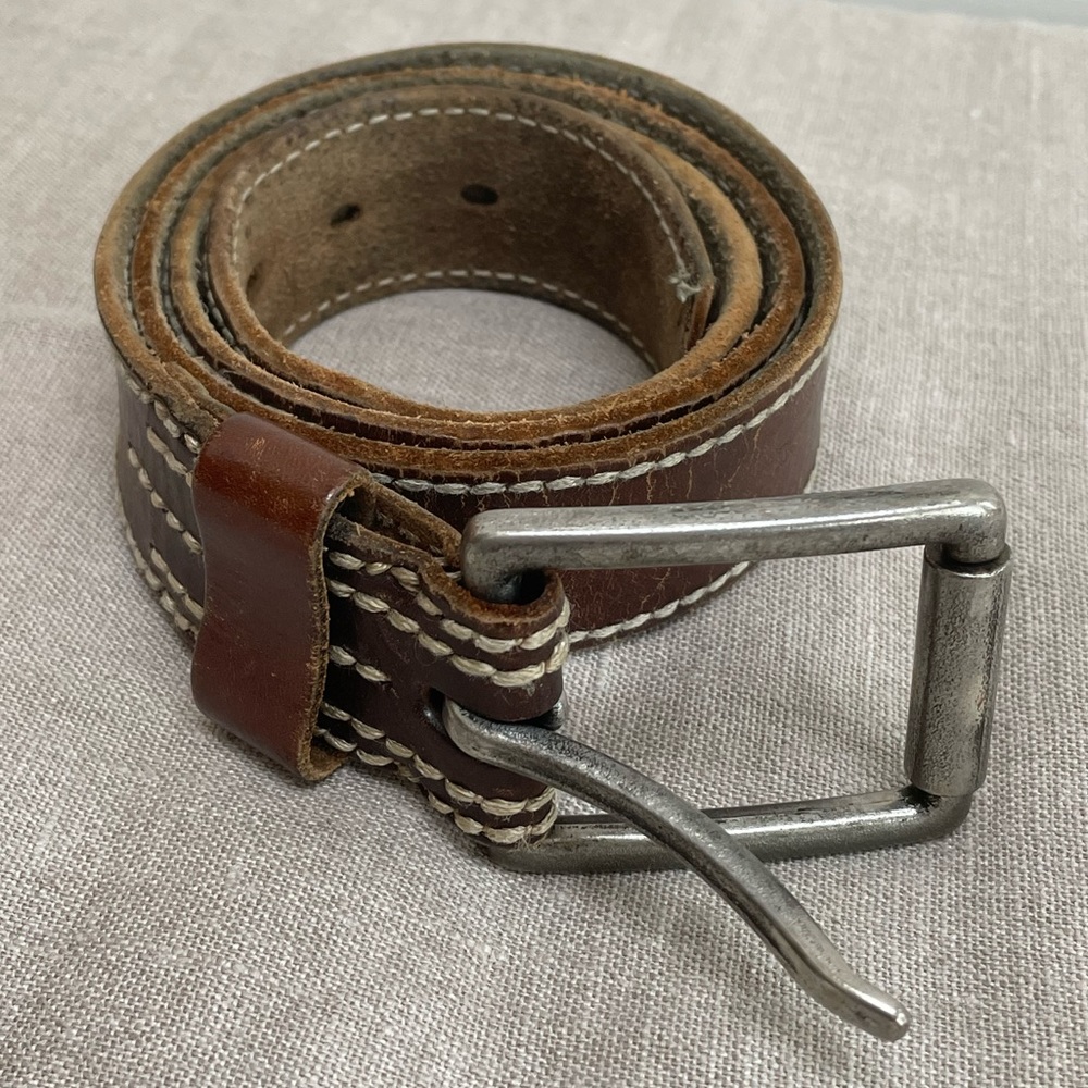 Brown Leather Belt